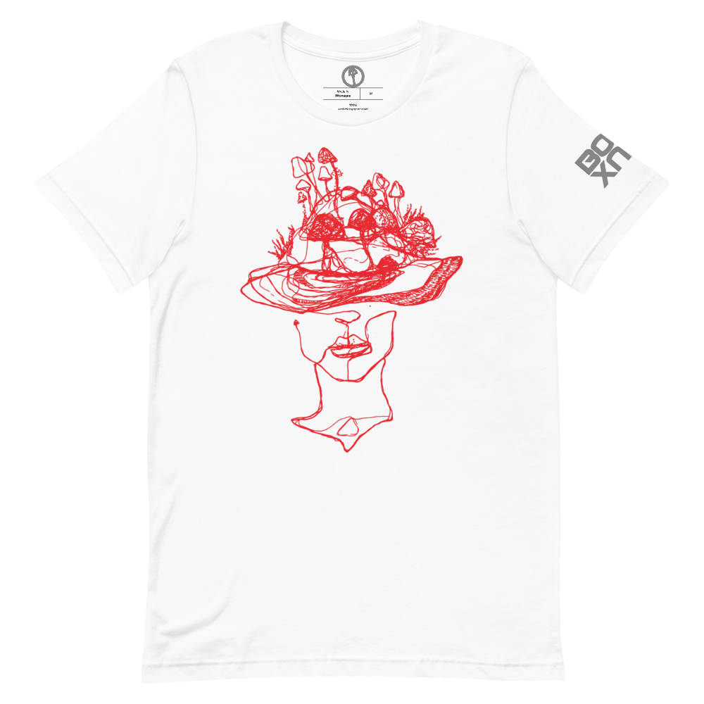 SILHOUETTE LADY RED Short-Sleeve Unisex T-Shirt